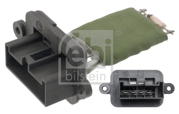 Resistor, interior blower